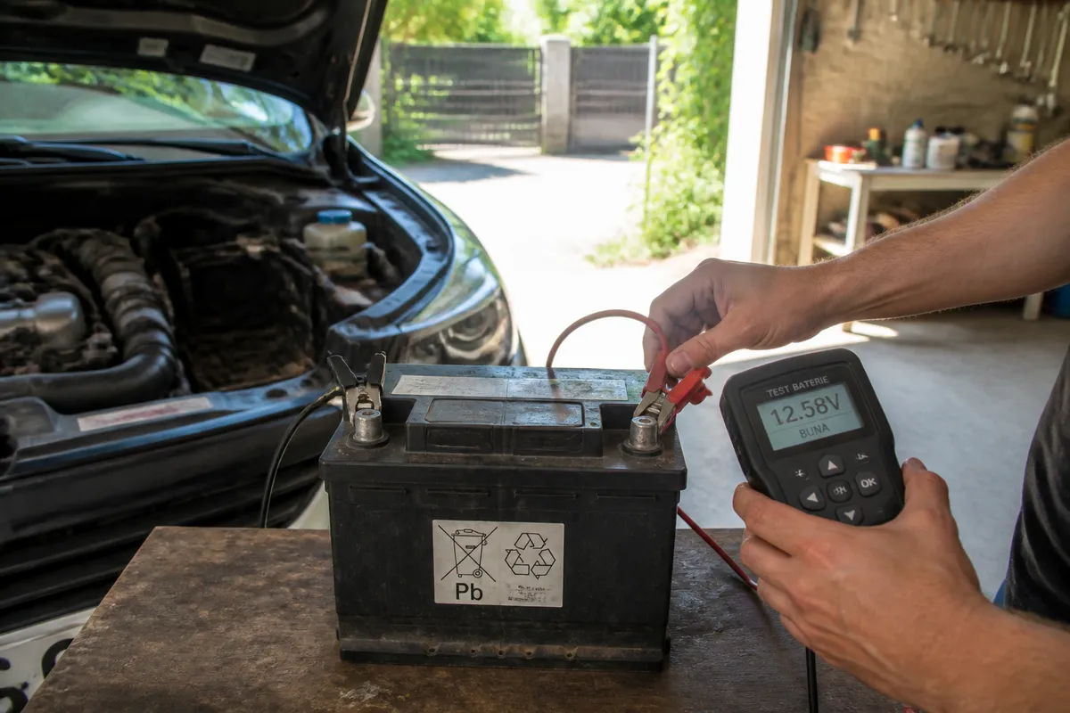baterie auto verificare vară căldură sistem electric