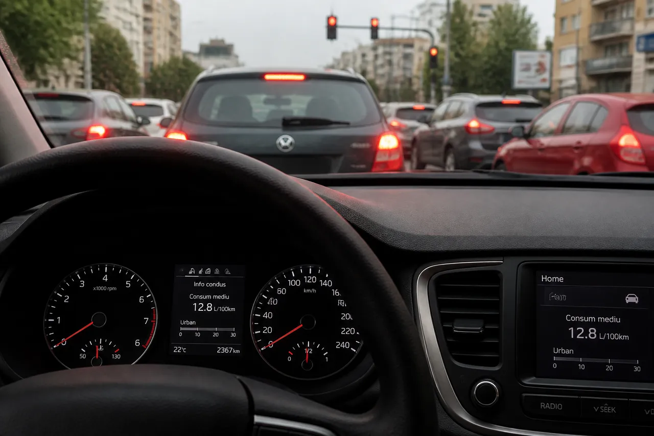consum combustibil mașină în oraș