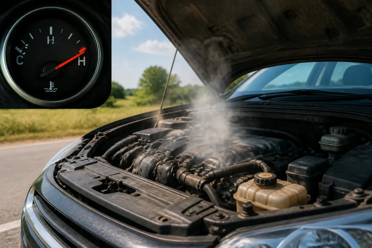 motor mașină supraîncălzit vară temperaturi ridicate