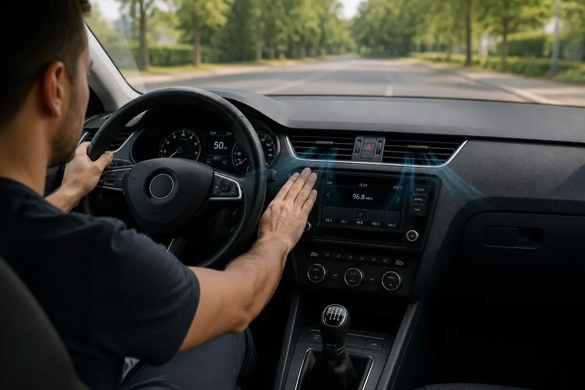 semne climatizare auto defecta vara
