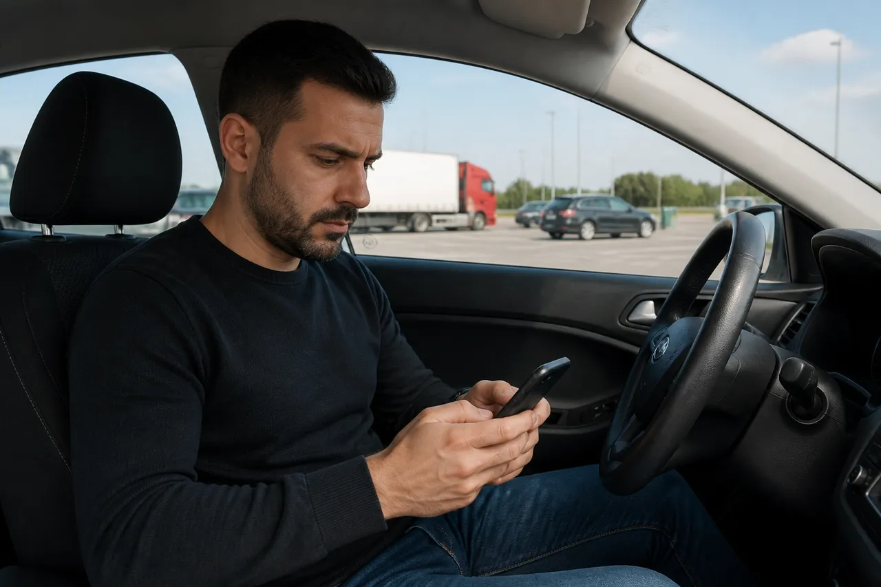 șofer verificare trafic autostradă înainte plecare