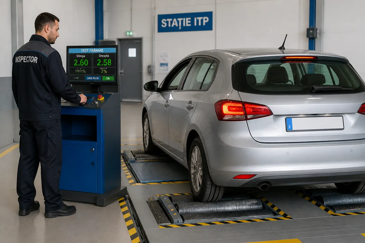 verificare frâne ITP și suspensie auto