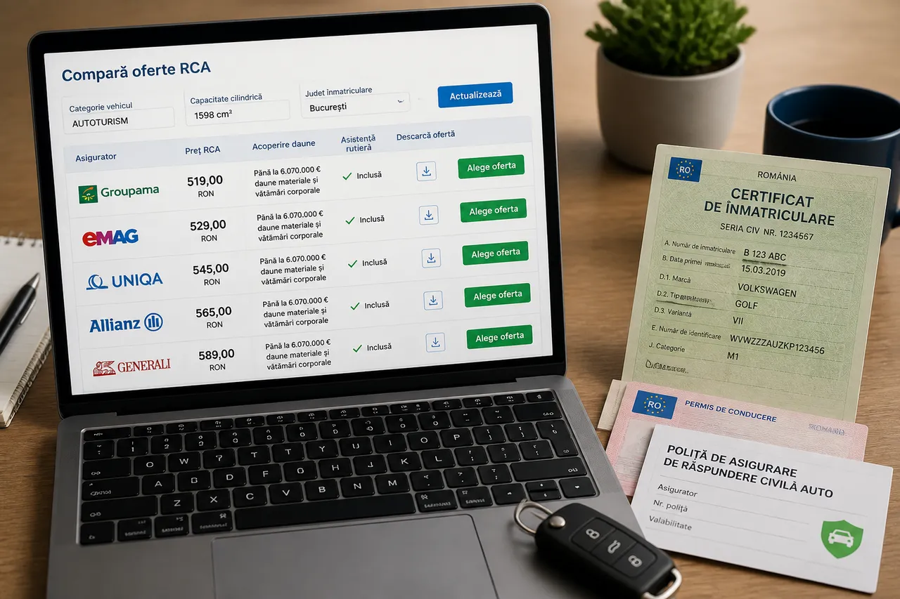 verificare ofertă RCA înainte de cumpărare
