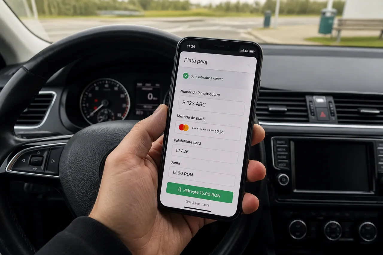 achitare online a taxei de pod