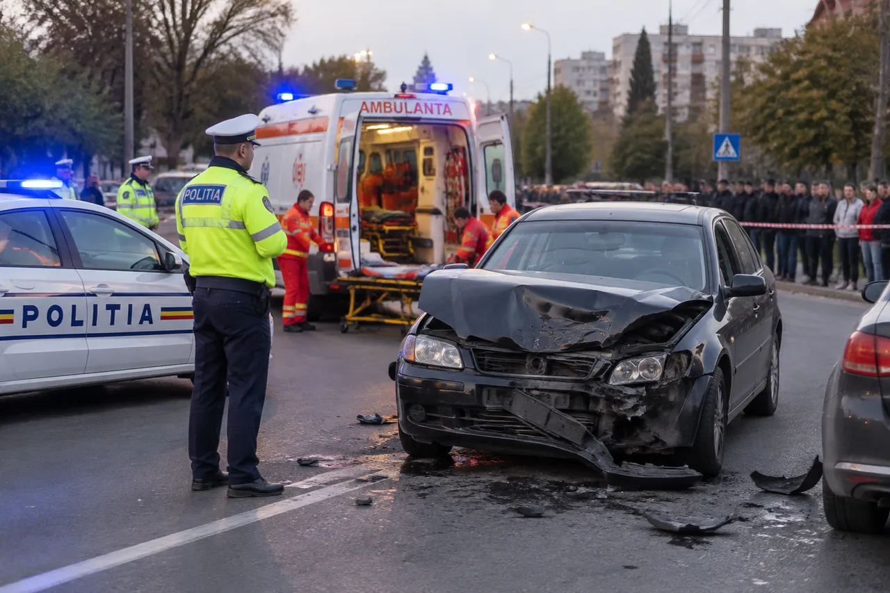 accident rutier cu victime și intervenția Poliției